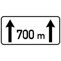 Ceļa zīme - Nr. 803 Darbības zona