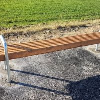 Parka, pieturvietu, āra sols