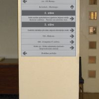 Informācijas - kabinetu plāksnītes