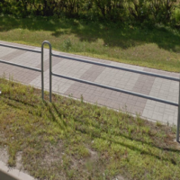 Jelgavas tipa gājēju barjera cinkota tērauda